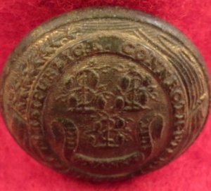 Connecticut State Seal Button